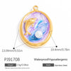 Wholesale Jewelry Stainless Steel Pearl Shell Pendant Handmade With Starfish Shell Patterns Dripping Oil Style