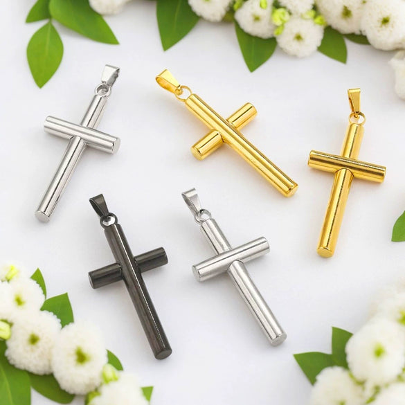 Wholesale Jewelry Stainless Steel Pendant With Totem Pattern And Real Gold Plating