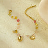 Wholesale Jewelry Stainless Steel Plated 18K Gold Shell Starfish Pendant Necklace Bracelet For Women