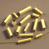 Wholesale Jewelry Stainless Steel Rectangular Square Beaded Handmade Rope Electroplating Accessories
