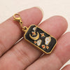 Wholesale Jewelry Stainless Steel Rectangular Tarot Star Band Lobster Buckle With Enamel And Totem Pattern Electroplating Treatment