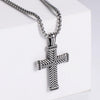 Wholesale Jewelry Stainless Steel Retro Style Doll Pattern Electroplated Unisex Necklace