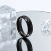 Wholesale Jewelry Stainless Steel Ring Geometric Beating Pattern Electroplated