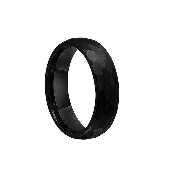 Wholesale Jewelry Stainless Steel Ring Geometric Beating Pattern Electroplated