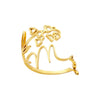 Wholesale Jewelry Stainless Steel Ring With Letters Numbers Text Electroplated