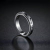 Wholesale Jewelry Stainless Steel Rotatable Stress Relief Ring Animal Zodiac Style Seiko