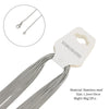 Wholesale Jewelry Stainless Steel Snake Bone Chain With Wave Pattern And Electroplating Vacuum Plating For Diy Handmade Supplies