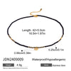 Wholesale Jewelry Stainless Steel Titanium Steel Geometric Bead Necklace Electroplating