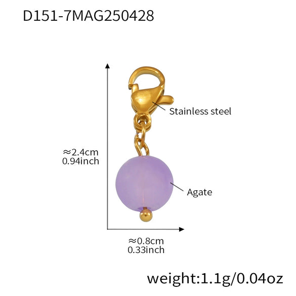 Wholesale Jewelry 316L Stainless Steel 316L Stainless Steel Geometric Style Electroplating Multielement Necklace For Women