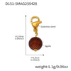 Wholesale Jewelry 316L Stainless Steel 316L Stainless Steel Geometric Style Electroplating Multielement Necklace For Women