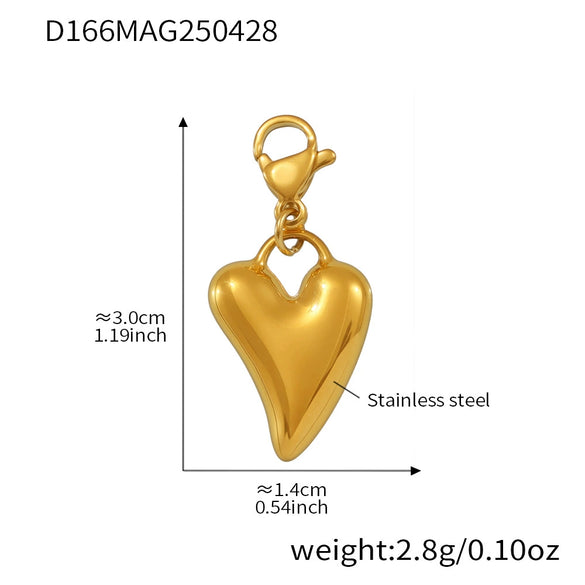 Wholesale Jewelry 316L Stainless Steel 316L Stainless Steel Geometric Style Electroplating Multielement Necklace For Women