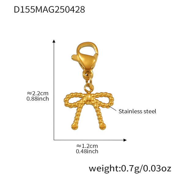 Wholesale Jewelry 316L Stainless Steel 316L Stainless Steel Geometric Style Electroplating Multielement Necklace For Women