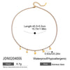 Wholesale Jewelry Stainless Steel Titanium Steel Heart Water Drop Bell Pendant Necklace And Hand Jewelry With Electroplating For Women