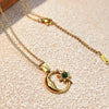 Wholesale Jewelry Stainless Steel Titanium Steel Ushaped Pendant Necklace Electroplating Minimalist Vintage Style Unisex