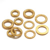 Wholesale Jewelry Stainless Steel Totem Pattern Vintage Ring Pendant Diy Earrings Making Accessories 18K Gold Electroplated