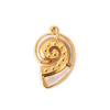 Wholesale Jewelry Stainless Steel Turtle Conch Starfish Pendant Dripping Oil Marine Life Diy Jewelry Accessories