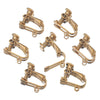 Wholesale Jewelry Stainless Steel Ushaped Electroplated Ear Clips For Women And Unisex