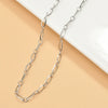 Wholesale Jewelry Stainless Steel Y2k Chain Electroplated Bracelet Necklace Accessories