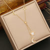 Wholesale Jewelry Star Fashion Stainless Steel Electroplated Clavicle Chain