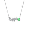 Wholesale Jewelry 925 Sterling Silver Animal Zodiac Cartoon Design Pendant Necklace O Chain