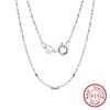 Wholesale Jewelry Sterling Silver Ball Chain Necklace With Geometric Style And Electroplating Treatment