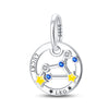 Wholesale Jewelry 925 Sterling Silver Dripping Oil Twelve Constellations Pendant