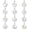 Wholesale Jewelry 925 Sterling Silver Dripping Oil Twelve Constellations Pendant