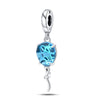 Wholesale Jewelry 925 Sterling Silver Flower Fairy Crystal Beads Charm Accessories Dripping Oil Original Design Animal Style