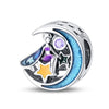 Wholesale Jewelry 925 Sterling Silver Flower Fairy Crystal Beads Charm Accessories Dripping Oil Original Design Animal Style