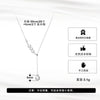 Wholesale Jewelry Sterling Silver Natural Freshwater Pearl Baroque Pendant Necklace With Geometric Pattern And Electroplating Treatment