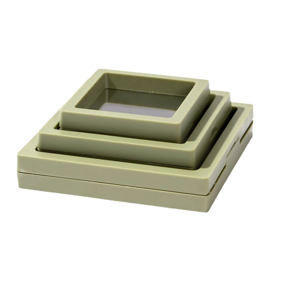 Wholesale Jewelry Storage Box Transparent Dustproof Paper And Cardboard Box For Ring Necklace Display Packaging