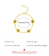 European And American New Oil Dripping Sunflower Beach Anklet Creative Personalized Fashion Sunflower Flower Little Daisy Anklet For Women