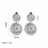 Wholesale Jewelry Sunflower Stainless Steel 18K Gold Plated