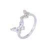 Wholesale Jewelry Sweet Animal Zodiac Geometric Copper Ring With Zirconia For Women