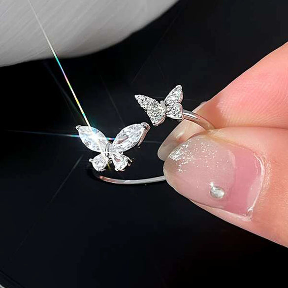 Wholesale Jewelry Sweet Animal Zodiac Geometric Copper Ring With Zirconia For Women