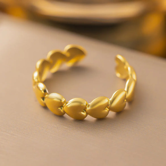 Wholesale Jewelry Sweet Bow Knot Titanium Steel Plating Rings