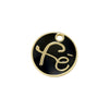 Wholesale Jewelry Sweet Geometric Copper Pendant With Dripping Oil Design