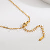 Wholesale Jewelry Sweet Simple Style Star Flower Titanium Steel Bracelets Necklace