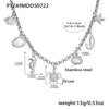 Wholesale Jewelry 316L Stainless Steel Animal Zodiac Geometric Style Electroplated Pendant Necklace