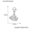 Wholesale Jewelry 316L Stainless Steel Animal Zodiac Geometric Style Electroplated Pendant Necklace