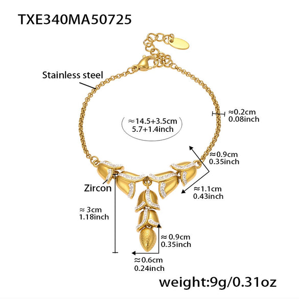 Wholesale Jewelry 316L Stainless Steel Animal Zodiac Geometric Style Electroplated Pendant Necklace