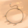 Wholesale Jewelry Titanium Steel Ball Pendant With Plants Flowers Pattern For Women