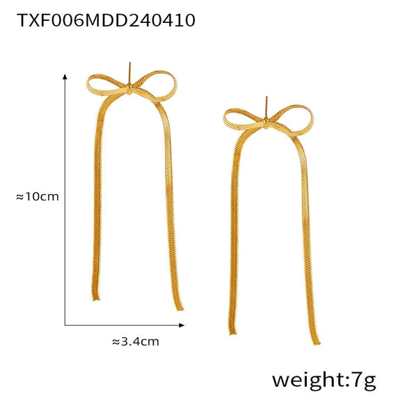 Wholesale Jewelry 316L Stainless Steel Bow Pendant With Butterfly Dragonfly Insect Pattern Electroplating Design