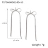 Wholesale Jewelry 316L Stainless Steel Bow Pendant With Butterfly Dragonfly Insect Pattern Electroplating Design