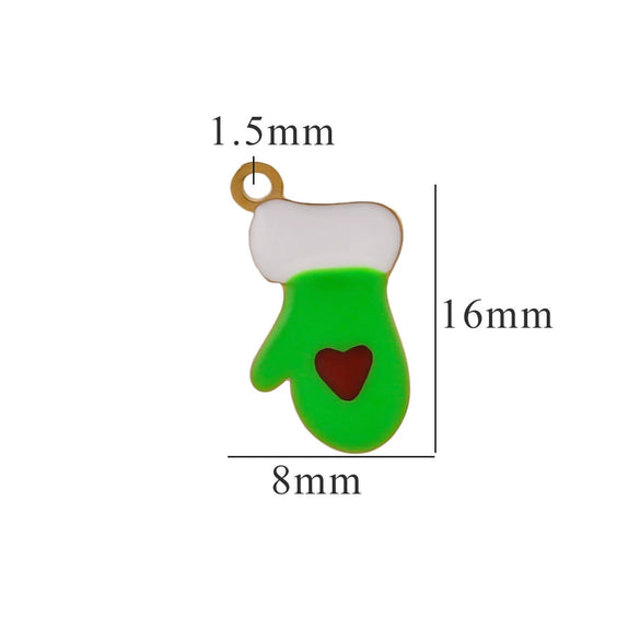 Wholesale Jewelry Titanium Steel Christmas Cartoon Pendant With Snowflake And Fivepointed Star Electroplated Diy Handmade Styling With Letters Numbers Text