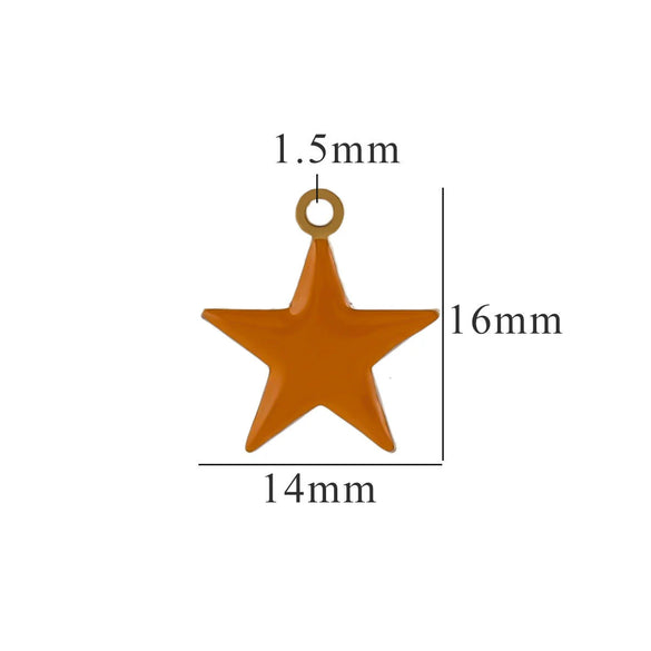 Wholesale Jewelry Titanium Steel Christmas Cartoon Pendant With Snowflake And Fivepointed Star Electroplated Diy Handmade Styling With Letters Numbers Text