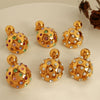Wholesale Jewelry 316L Stainless Steel Electroplated Gold U Shape Fashion Ol Style Earrings For Women
