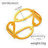 Wholesale Jewelry 316L Stainless Steel Geometric Bracelet Gold Plated