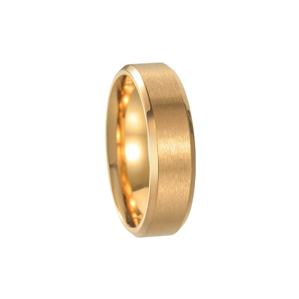 Wholesale Jewelry Titanium Steel Geometric Distressed Unisex Ring