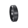 Wholesale Jewelry Titanium Steel Geometric Distressed Unisex Ring